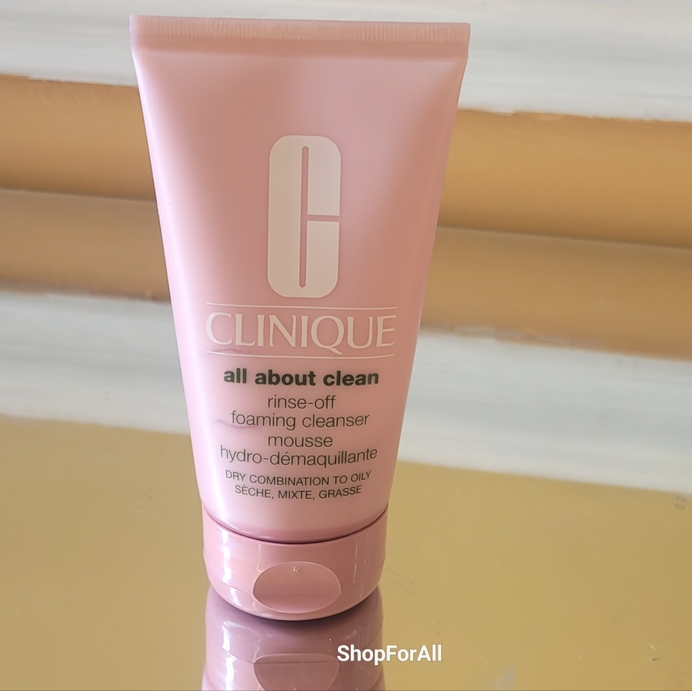 ❤️ Clinique All About Clean Rinse-Off Foaming Cleanser